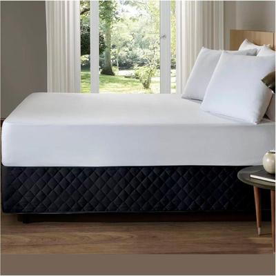 NUBE HOGAR FALDON TARIMA 2 PLAZAS QUILTED ROMBOS 35CM