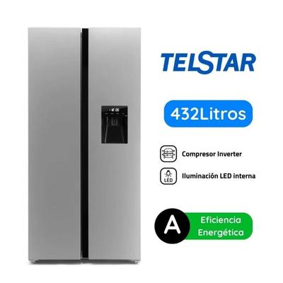 REFRIGERADORA TELSTAR SIDE BY SIDE 432L TECNOLOGIA INVERTER TRXP441510CT