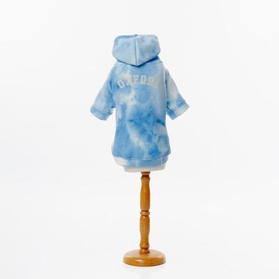 ANIMALE PETS POLERA CON CAPUCHA TIE DYE CELESTE T0 PERRO