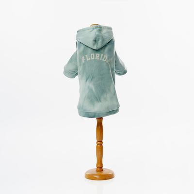 ANIMALE PETS POLERA CON CAPUCHA TIE DYE VERDE T0 PERRO