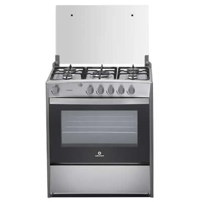 COCINA DE PIE INDURAMA A GAS 5 HORNILLAS CROMA CANTABRIA