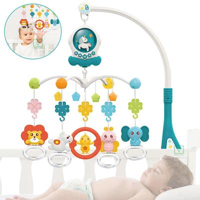 HUANGER MOVIL MUSICAL CUNA UNICORNIO AZUL HE0311