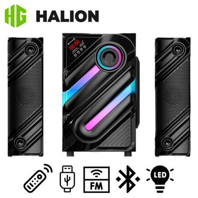 PARLANTE HALION HA-F77 THANOS SUBWOOFER 8 LUCES LED