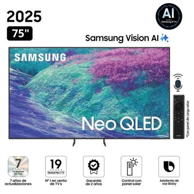 TELEVISOR SAMSUNG 75 NEO QLED 4K VISION AI SMART TV QN75QN1EFAGXPE