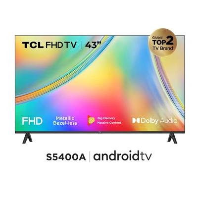 TELEVISOR TCL 43 PULGADAS FHD SMART ANDROID TV 43S5400A