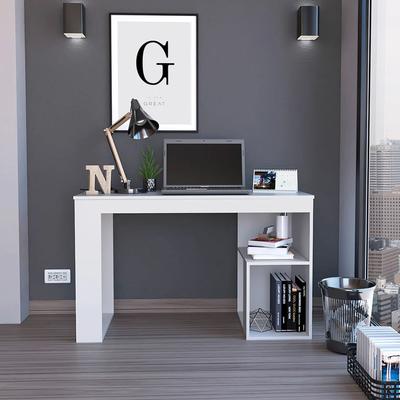ESCRITORIO MODERNO MINIMALISTA BIANCA 120 CM