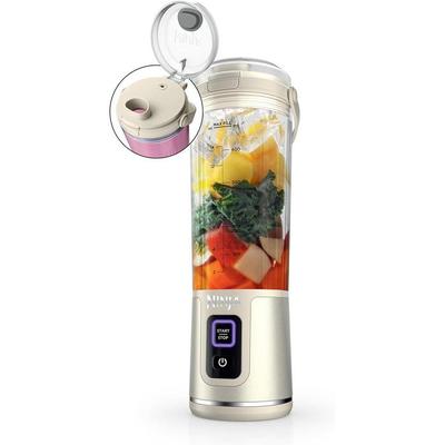 LICUADORA PORTATIL NINJA BLAST INALAMBRICA RECARGABLE 500 ML VAINILLA
