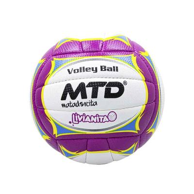 MTD PELOTA PARA VOLEY PU PVC HIBRIDO COSIDO LIVIANITA