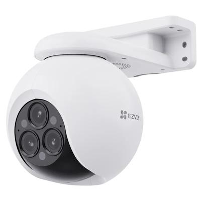 CAMARA SEGURIDAD EZVIZ H80F MULTI 2K+ 4MP TRIPLE LENTE 128GB