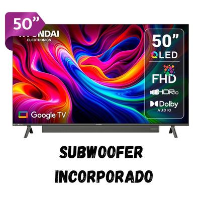 HYUNDAI 50 PULGADAS QLED 4K UHD GOOGLE TV 2025 HYLED5029QFG