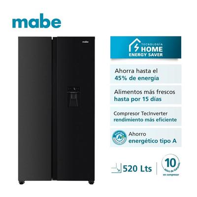 REFRIGERADORA MABE 520LT SIDE BY SIDE NO FROST MSD565QMLSP0