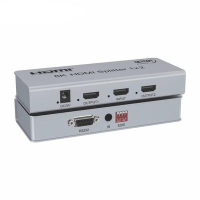 SPLITTER HDMI NETCOM 1X2 METALICO 2 0 4K 60HZ