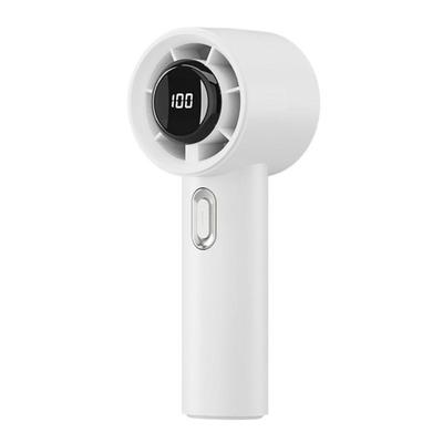 VENTILADOR MANO PORTATIL ALTA VELOCIDAD PANTALLA DIGITAL TIPO C XJ08