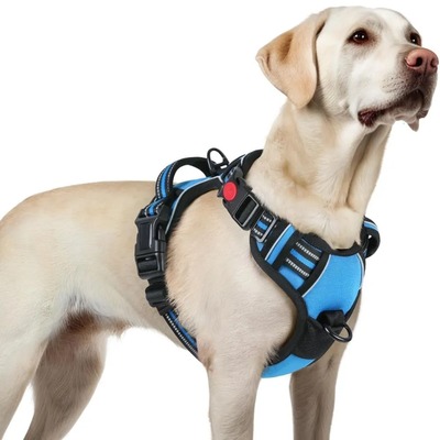 ARNES AJUSTABLE PERRO TALLA LARGE ANTITIRON REFLECTANTE CON ASA