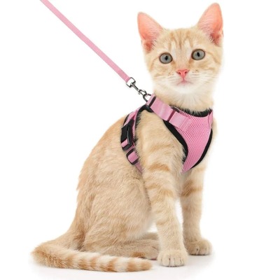 ARNES GATO AJUSTABLE A PRUEBA DE ESCAPE CON CORREA TALLA XS