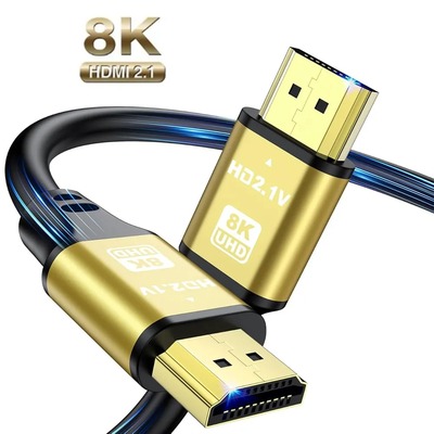 CABLE HDMI 8K 2.1 20 METRO 48GBPS 60HZ 4K 120HZ ULTRA HD HDR PVC
