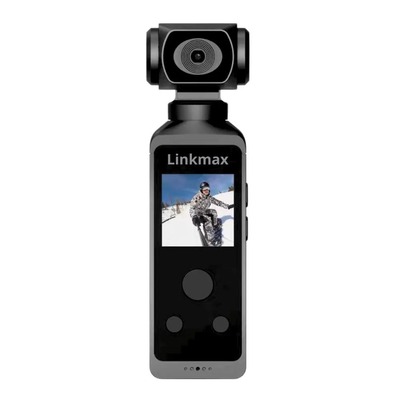 CAMARA DEPORTIVA LINKMAX 4K PANTALLA ESTABILIZADOR + MICROFONO LK-AC3