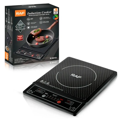 COCINA INDUCCION RAF R-8015 1 HORNILLA PANTALLA LED 2000W