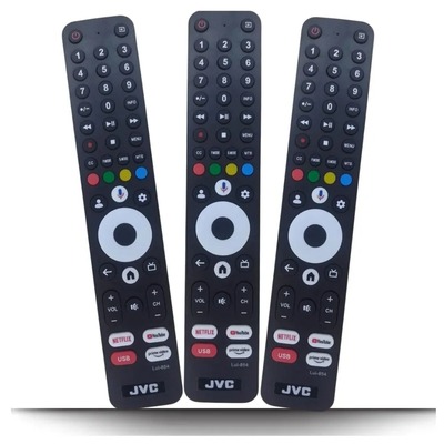 CONTROL REMOTO COMPATIBLE JVC SMART TV ANDROID 4K RM-C3485