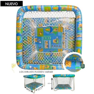 CORRAL PLASTIFICADO PLEGABLE BRAMA 89 CM X 65 CM