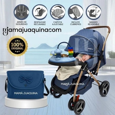 EBABY COCHE CUNA DE LUJO LITTLE KING CON PANALERA
