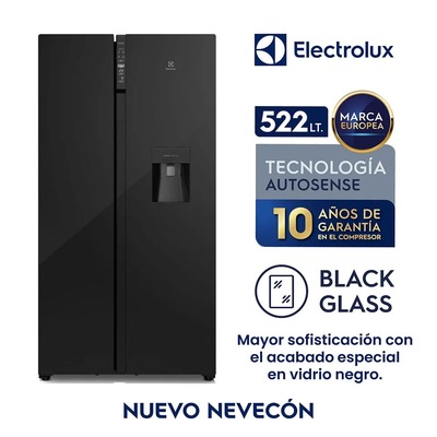 ELECTROLUX REFRIGERADOR NO FROST SIDE BY SIDE INVERTER 522L ERSB54N2WXB