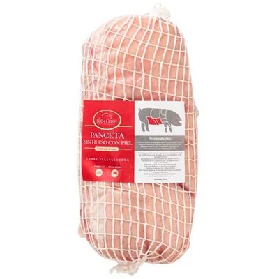 EL BUEN CORTE PANCETA SIN HUESO SIN PIEL X KG
