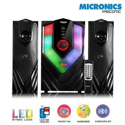EQUIPO DE AUDIO MICRONICS RITMIC LED KARAOKE MIC S7005KTV