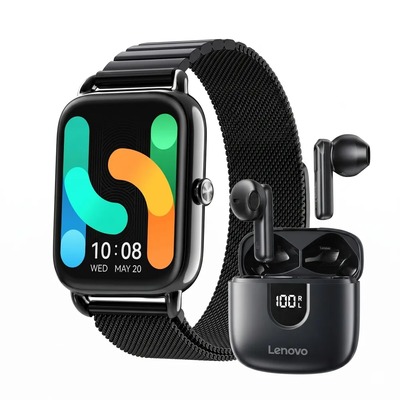 HAYLOU SMARTWATCH RS4 PLUS LS11 + AUDIFONO BLUETOOTH GT1 PRO