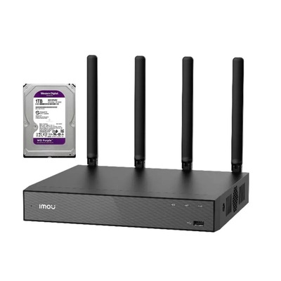 IMOU GRABADOR VIDEO NVR N110W AUDIO DOBLE VIA 4K HDMI ONVIF 10 CANAL WIFI