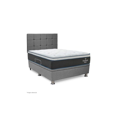 JUEGO DORMITORIO DRIMER PRAKTIBOX LAQUEADA PURE FRESH 1.5 PLAZA