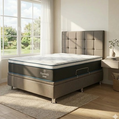 JUEGO DORMITORIO DRIMER PRAKTIBOX LAQUEADA PURE FRESH 2 PLAZA