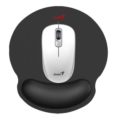 KIT GENIUS MOUSE DX-110 + PAD MOUSE G-WMP 100 CON DESCANSADOR