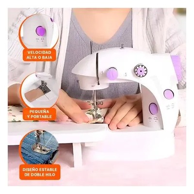 MAQUINA DE COSER PORTATIL CON MESA HOOME DECO HO32344 + POST IT