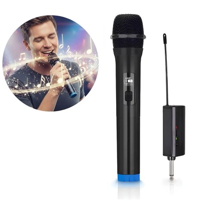 MICROFONO INALAMBRICO UHF RECARGABLE WG-11 KARAOKE PANTALLA DIGITAL