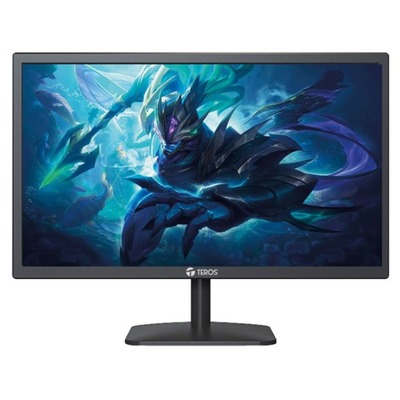 MONITOR LED PLANO TEROS TE-1916S 19.5 PULGADA HD TN 75HZ 5MS HDMI VGA AUDIO OUT
