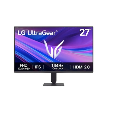 MONITOR LG LED GAMING 27G411A-B 27 PULGADA FHD IPS 144HZ HDMI DP USB AUDIO OUT