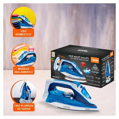PACK 2 PLANCHA A VAPOR HOOME DECO HO34614 + REGALO STICKER