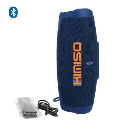 PARLANTE BLUETOOTH PREMIUM KIMISO KMS-311 X-BASS LUZ LED PROTECCION IP