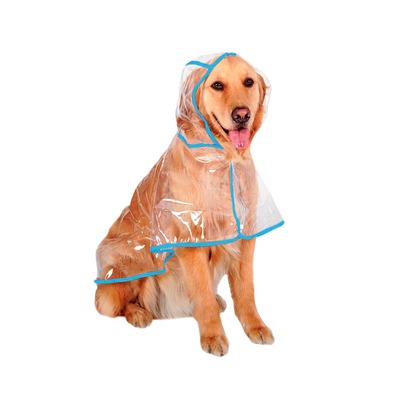 PATITAS SHOP CAPA IMPERMEABLE LLUVIA PARA MASCOTA