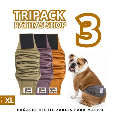PATITAS SHOP TRIPACK PANAL REUTILIZABLE ECOLOGICO 3 UNIDADES