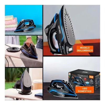 PLANCHA DE VAPOR ELECTRICA HOOME DECO HO35660 + POST IT