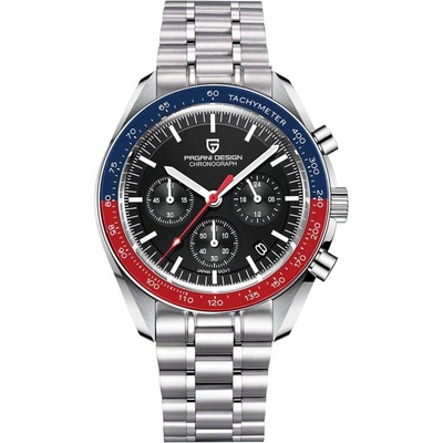 RELOJ CRONOGRAFO PAGANI DESIGN 1701 V3 HOMBRE - ACERO - CRISTAL ZAFIRO