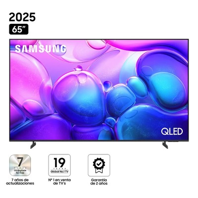 SAMSUNG TELEVISOR 65 PULGADA QLED 4K UHD TIZEN SMART QN65Q6FAAGXPE 2025