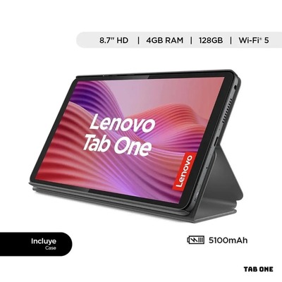 TABLET LENOVO TAB ONE 4GB RAM 128GB ROM + FOLIO CASE