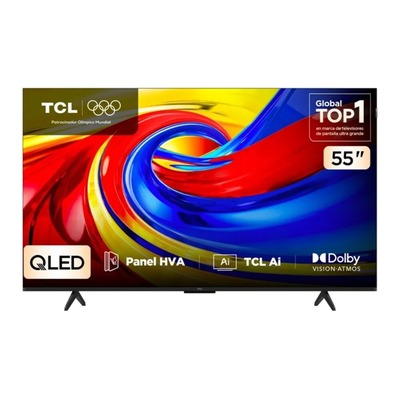TCL 55 PULGADA QLED PREMIUM 4K UHD GOOGLE 55P7L ANO 2026