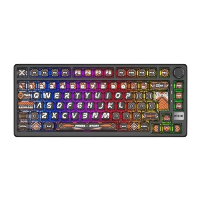 TECLADO ROYAL KLUDGE M75 HE WIRELESS 75 PORCIENTO HEPHAESTUS SWITCH MINT