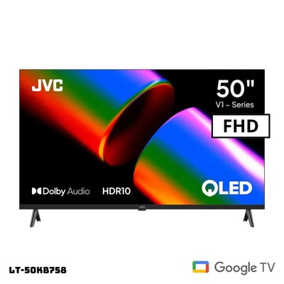 TELEVISOR JVC 50 PULGADA QLED GOOGLE SMART FHD LT-50KB758
