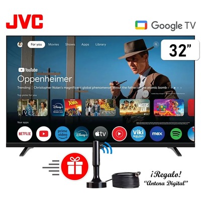 TELEVISOR JVC LED 32 HD GOOGLE TV LT-32KM138