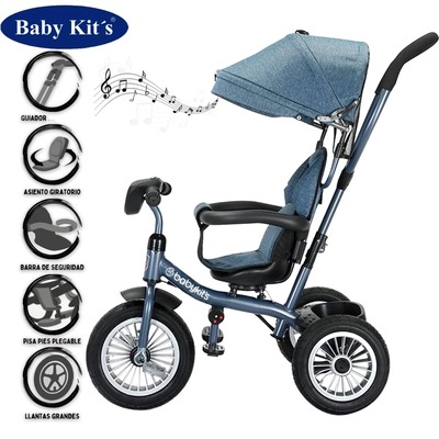 TRICICLO BABY KITS 360 MUSICAL CON LUZ 1326 UNISEX